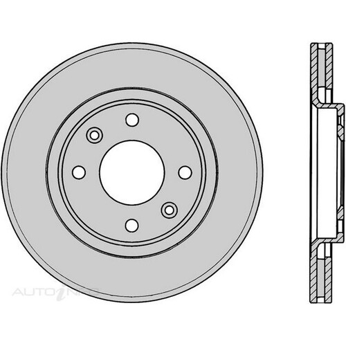 New Genuine PROTEX Rotor - Front #DR12332