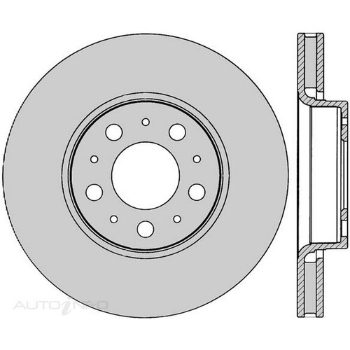 New Genuine PROTEX Rotor - Front #DR12352