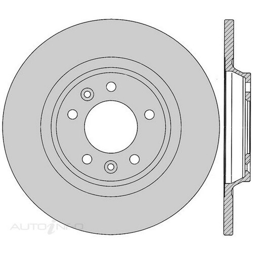 New Genuine PROTEX Rotor - Rear #DR12360