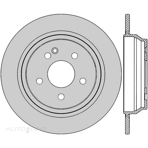 New Genuine PROTEX Rotor - Rear #DR12371