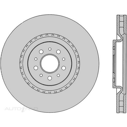 New Genuine PROTEX Rotor - Front #DR12381