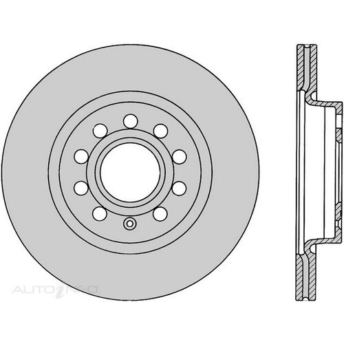 New Genuine PROTEX Rotor - Front #DR12382