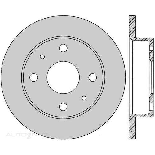 New Genuine PROTEX Rotor - Front #DR12383