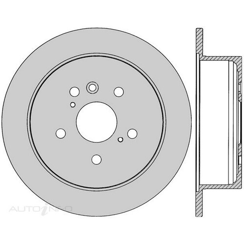New Genuine PROTEX Rotor - Rear #DR12384