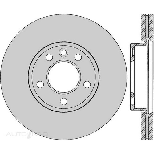 New Genuine PROTEX Rotor - Front #DR12388