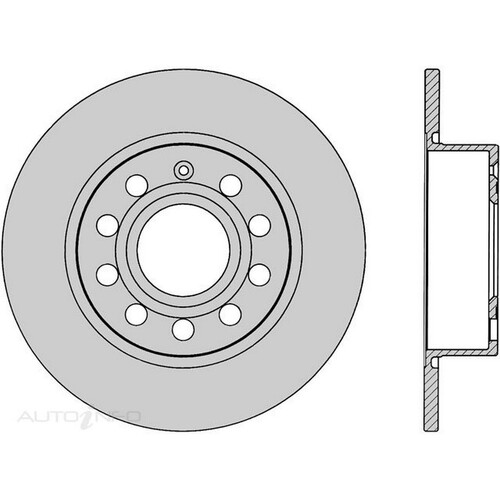 New Genuine PROTEX Rotor - Rear #DR12399