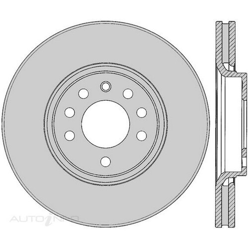 New Genuine PROTEX Rotor - Front #DR12401