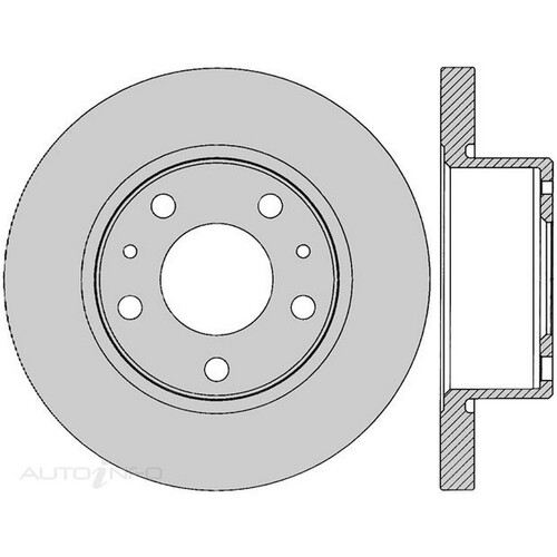 New Genuine PROTEX Rotor - Front #DR12403