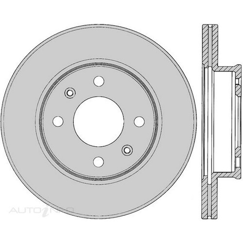 New Genuine PROTEX Rotor - Front #DR12409