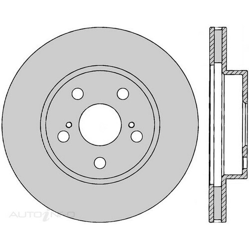 New Genuine PROTEX Rotor - Front #DR12413