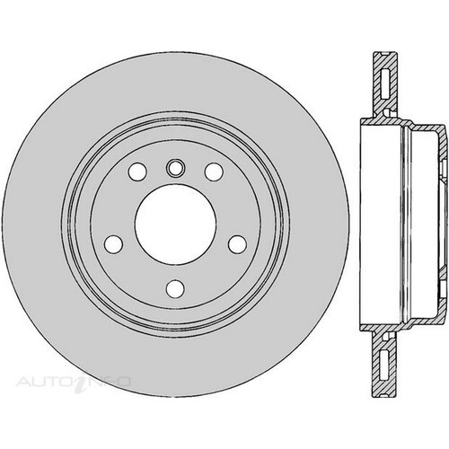 New Genuine PROTEX Rotor - Rear #DR12415