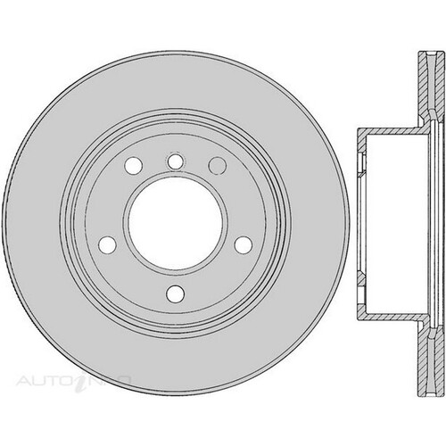 New Genuine PROTEX Rotor - Front #DR12423
