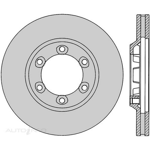 New Genuine PROTEX Rotor - Front #DR12426