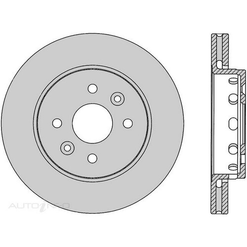 New Genuine PROTEX Rotor - Front #DR12427