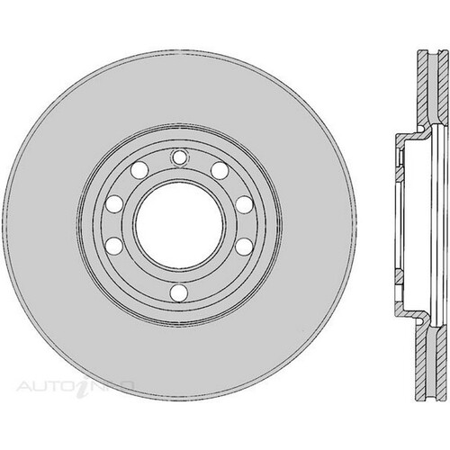 New Genuine PROTEX Rotor - Front #DR12428
