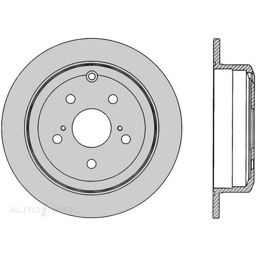 New Genuine PROTEX Rotor - Rear #DR12435