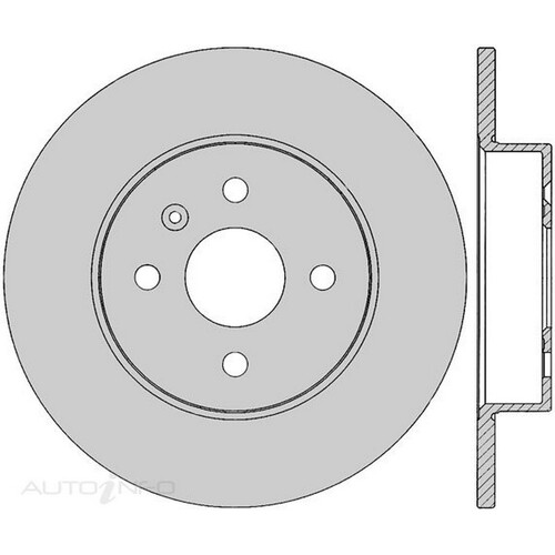 New Genuine PROTEX Rotor - Rear #DR12442