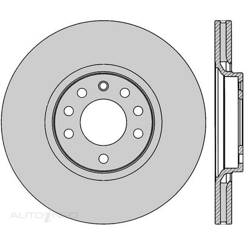 New Genuine PROTEX Rotor - Front #DR12443