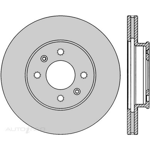 New Genuine PROTEX Rotor - Front #DR12446