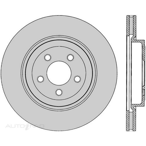 New Genuine PROTEX Rotor - Front #DR12450