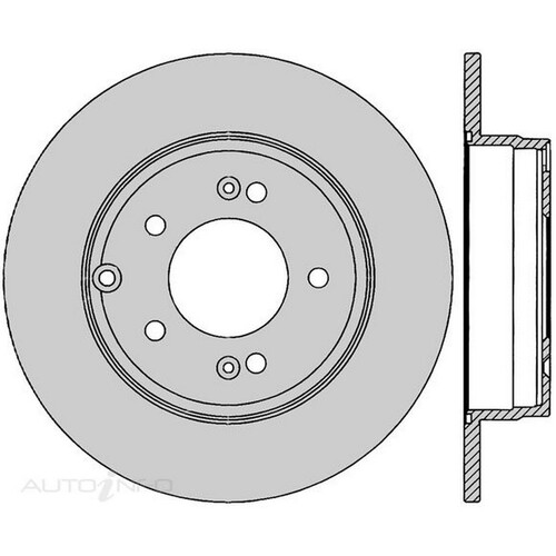 New Genuine PROTEX Rotor - Rear #DR12462