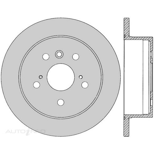 New Genuine PROTEX Rotor - Rear #DR12463