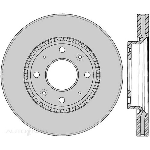 New Genuine PROTEX Rotor - Front #DR12467