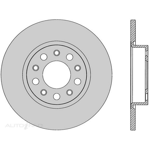 New Genuine PROTEX Rotor - Rear #DR12470