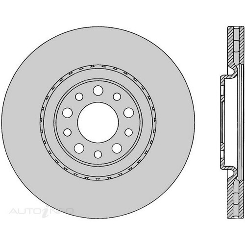 New Genuine PROTEX Rotor - Front #DR12471