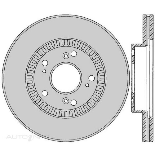 New Genuine PROTEX Rotor - Front #DR12477