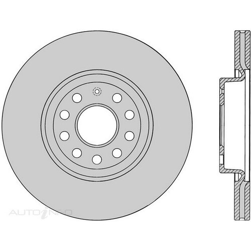 New Genuine PROTEX Rotor - Front #DR12481