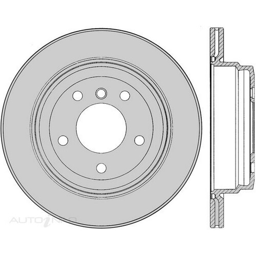 New Genuine PROTEX Rotor - Rear #DR12504