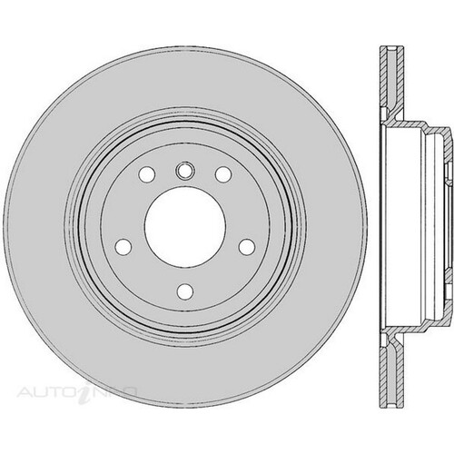 New Genuine PROTEX Rotor - Rear #DR12505