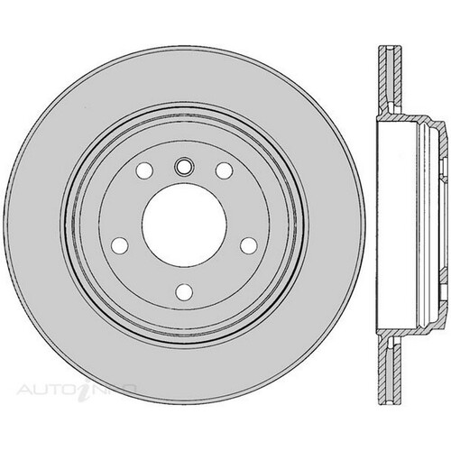New Genuine PROTEX Rotor - Rear #DR12506