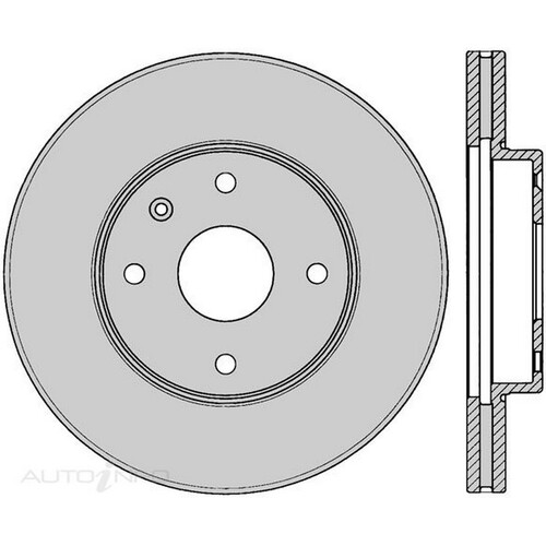 New Genuine PROTEX Rotor - Front #DR12527