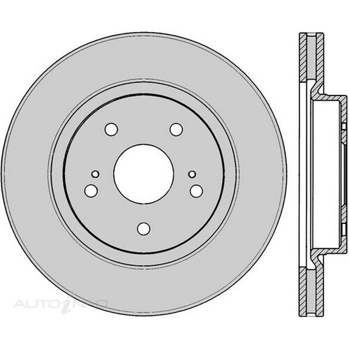 New Genuine PROTEX Rotor - Front #DR12531