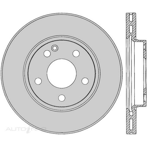 New Genuine PROTEX Rotor - Front #DR12553