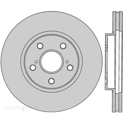 New Genuine PROTEX Rotor - Front #DR12559