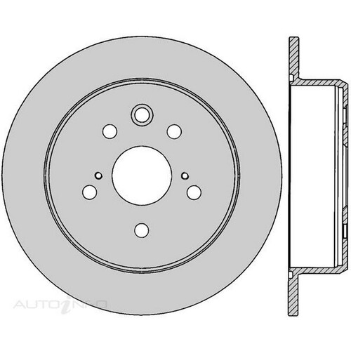 New Genuine PROTEX Rotor - Rear #DR12560
