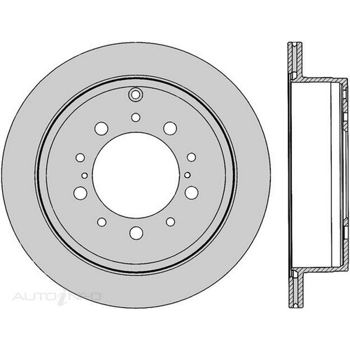 New Genuine PROTEX Rotor - Rear #DR12562