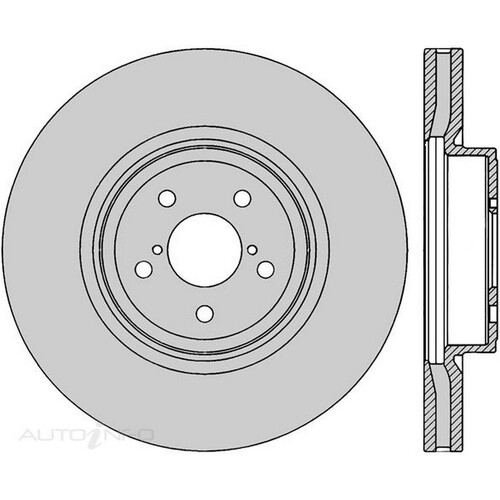 New Genuine PROTEX Rotor - Front #DR12565