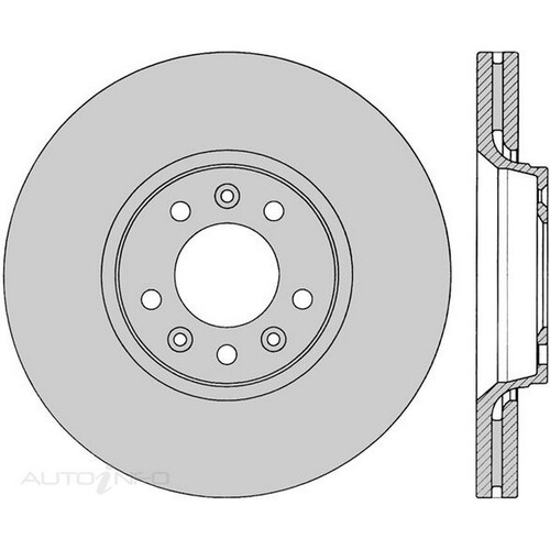 New Genuine PROTEX Rotor - Front #DR12566