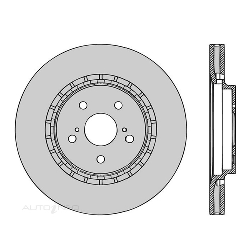 New Genuine PROTEX Disc Rotor #DR1257