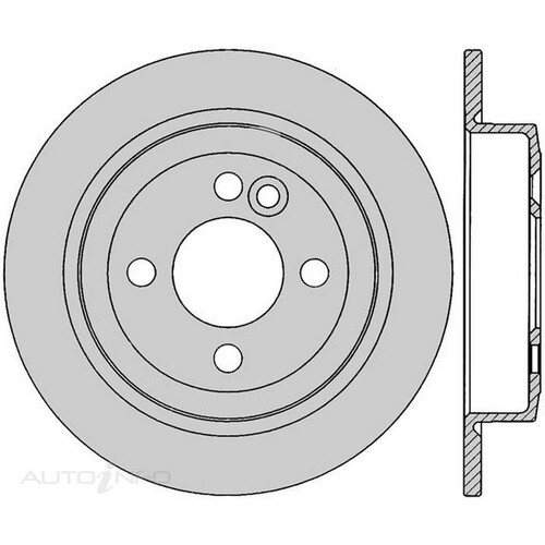 New Genuine PROTEX Rotor - Rear #DR12575