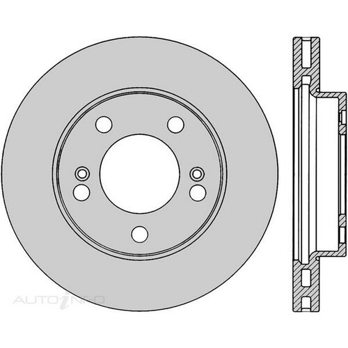 New Genuine PROTEX Rotor - Front #DR12586