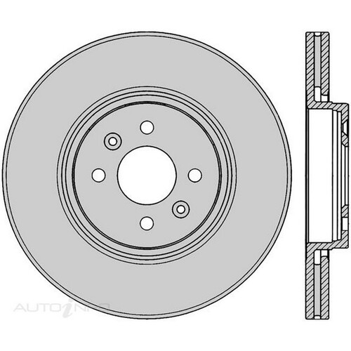 New Genuine PROTEX Rotor - Front #DR12593
