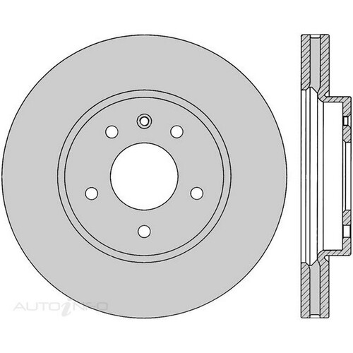 New Genuine PROTEX Rotor - Front #DR12599