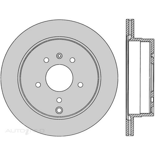 New Genuine PROTEX Rotor - Rear #DR12600