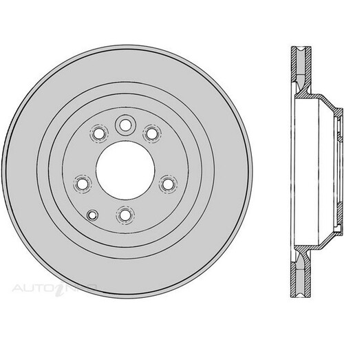 New Genuine PROTEX Rotor - Rear #DR12604