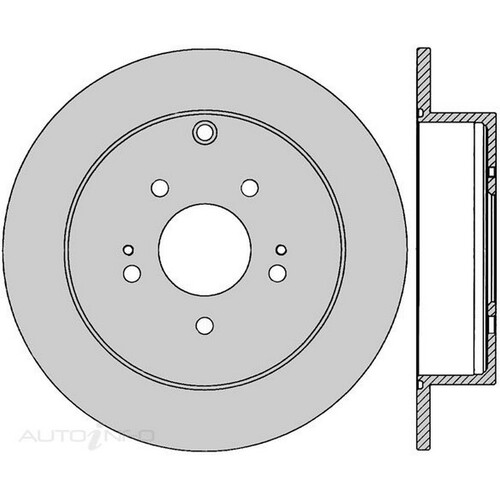New Genuine PROTEX Rotor - Rear #DR12616